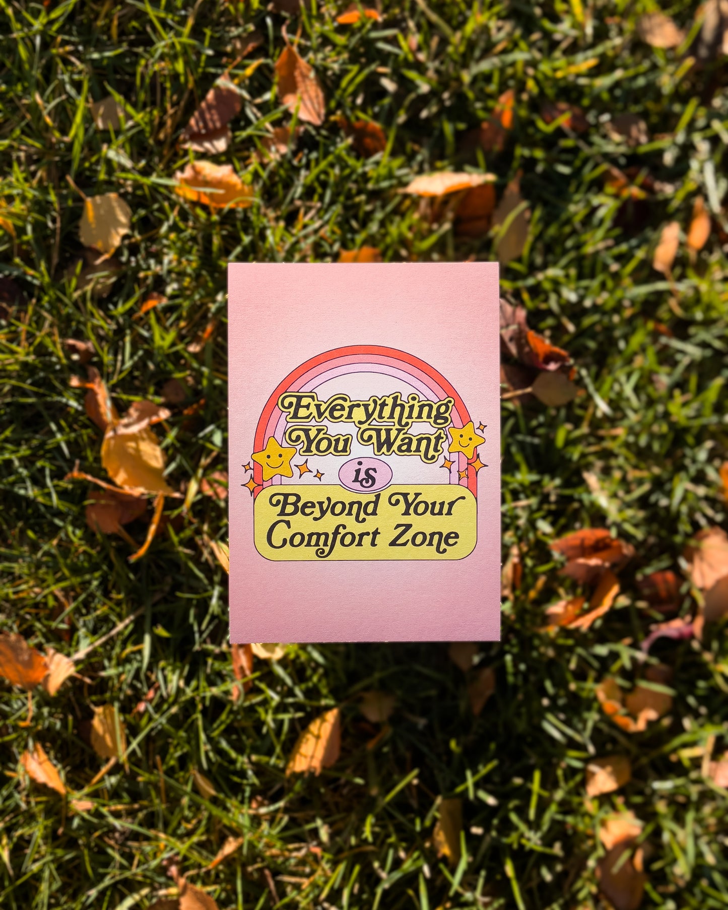Beyond the Comfort Zone 5x7 Art Print