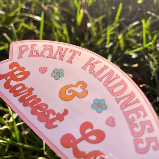 Plant Kindness Sticker