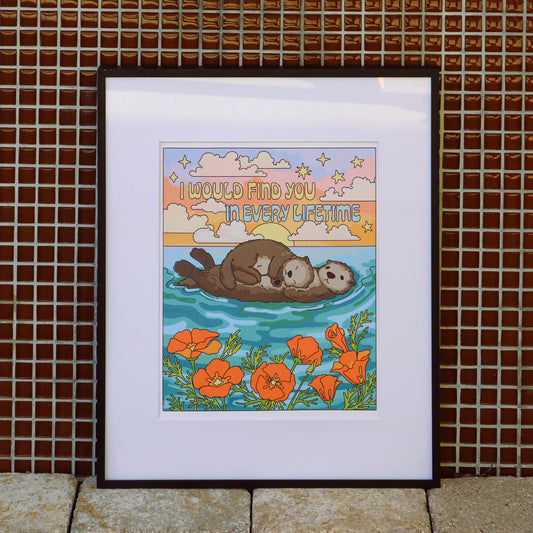 in every lifetime 11"x14" art print