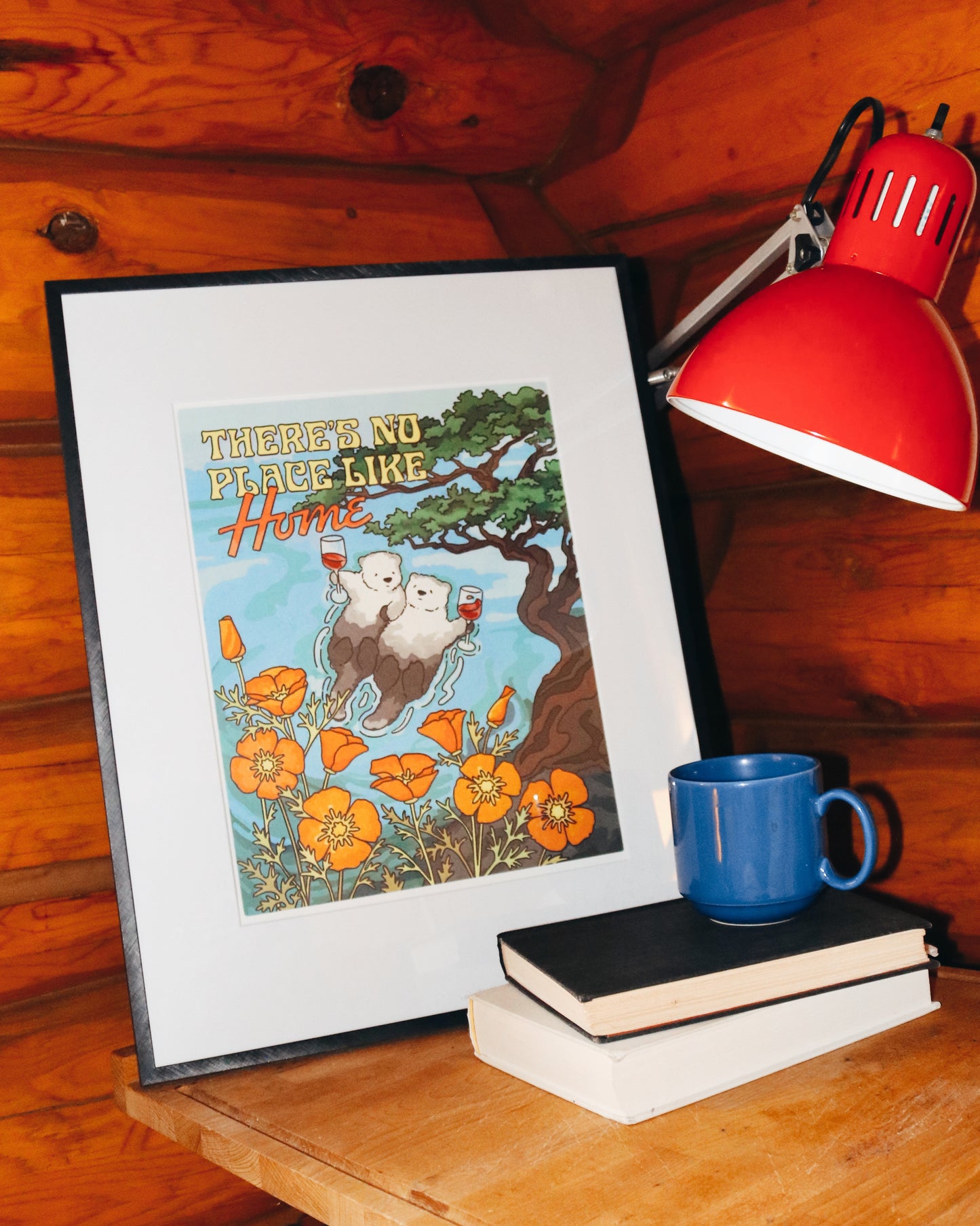 no place like home 11"x14" art print