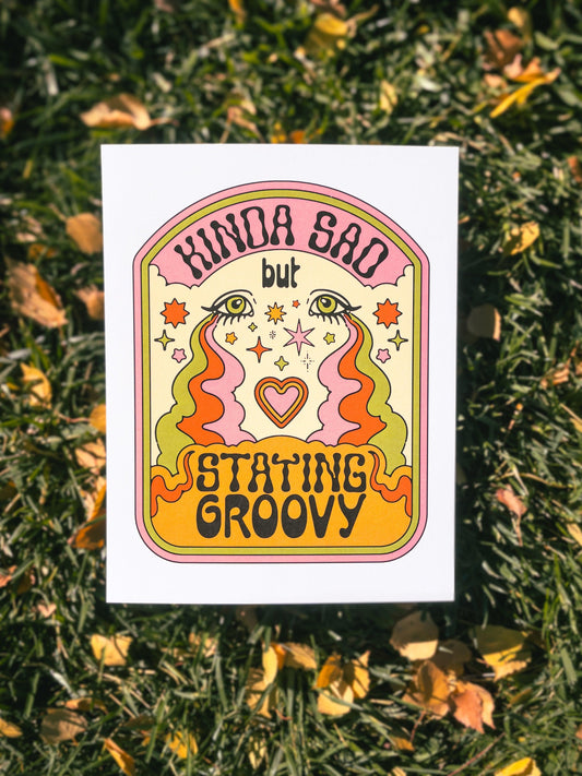 Staying Groovy 8.5x11 Art Print - Exquisite Paradox