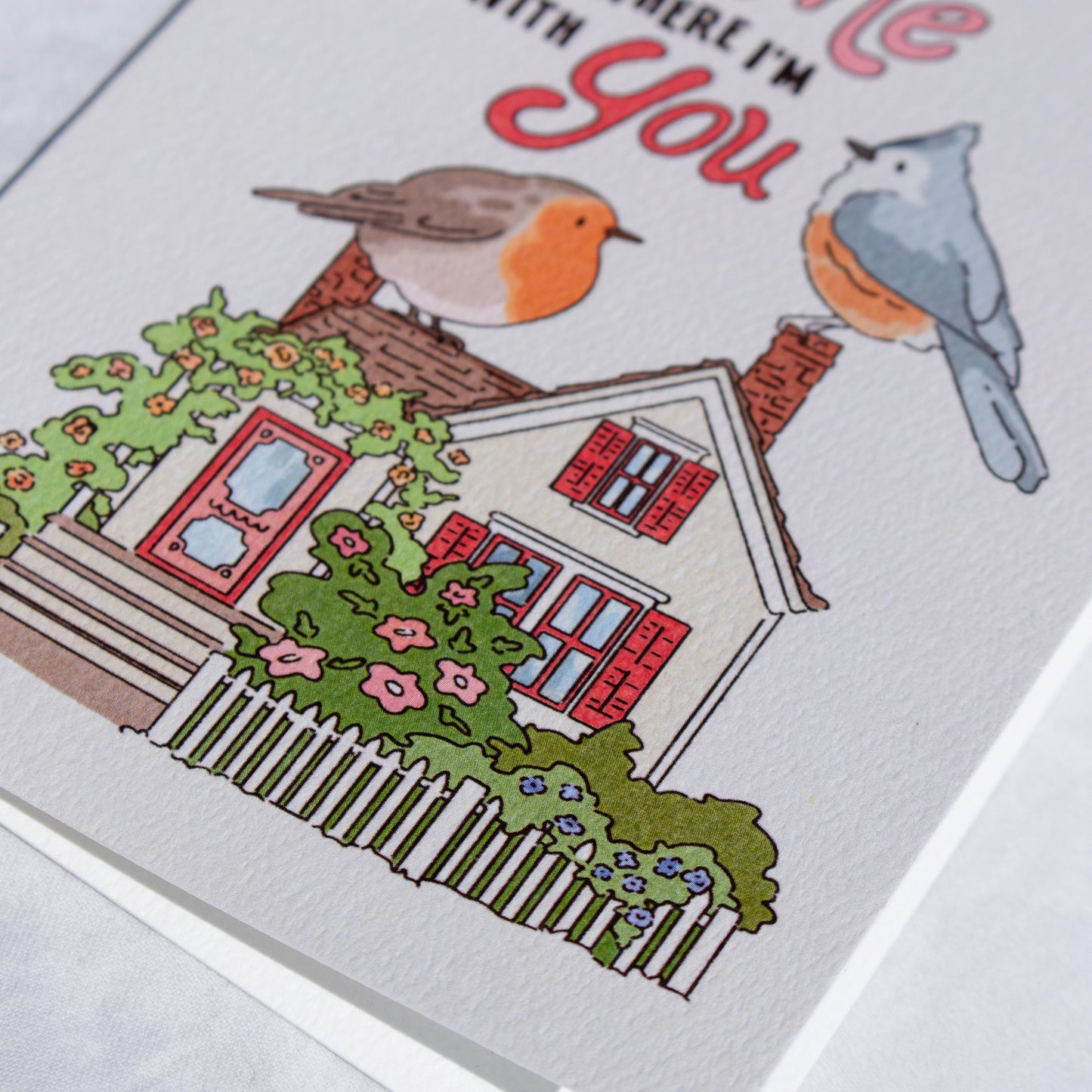 Home Is Where I'm With You Art Print