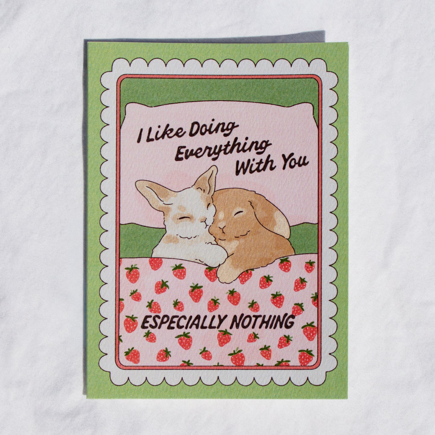 I Like Doing Nothing With You Greeting Card