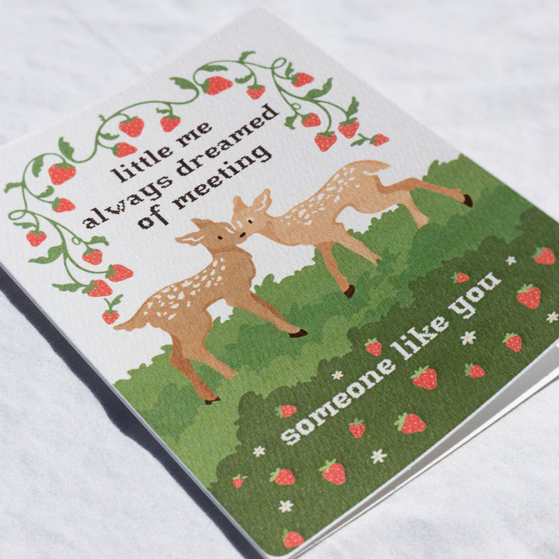 Meeting Someone Like You Greeting Card