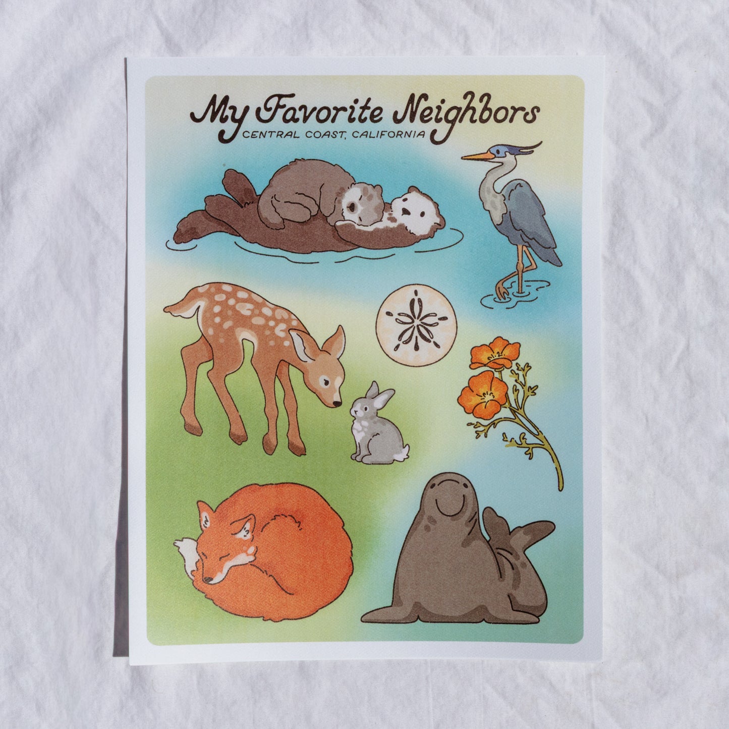 Central Coast California Nature Art Print