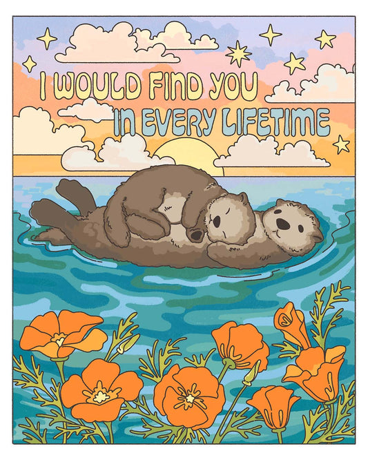 in every lifetime 11"x14" art print