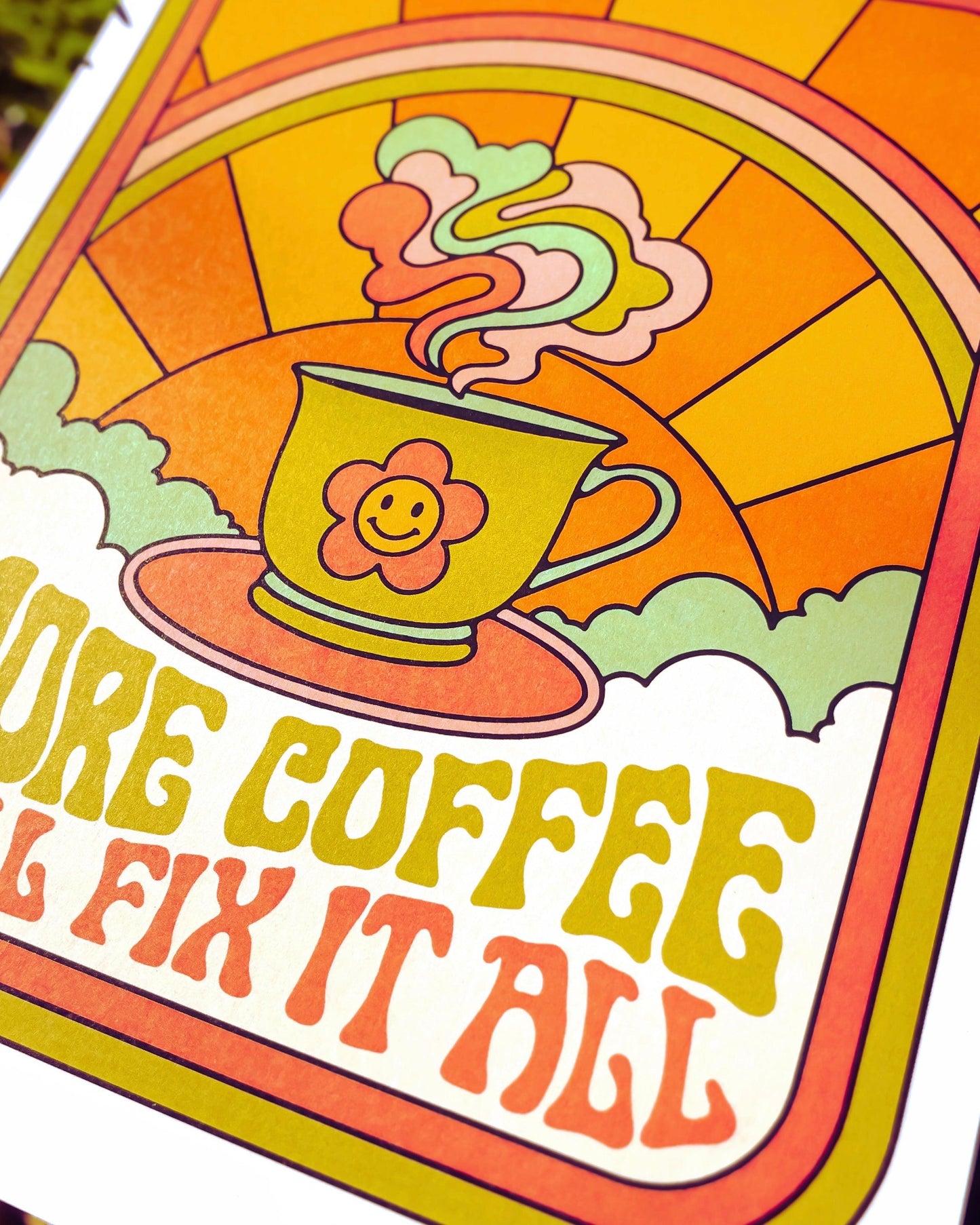 More Coffee 8.5x11 Art Print - Exquisite Paradox